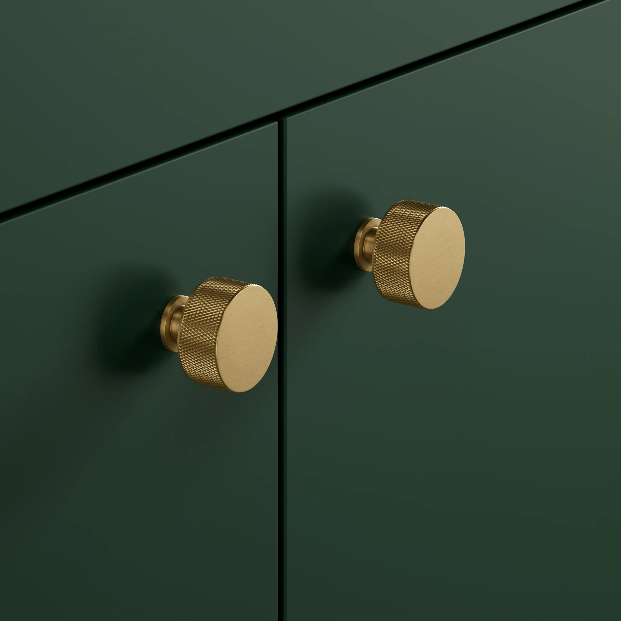 Holton - Handles & Knobs for Fitted Bathroom Furniture - Brushed